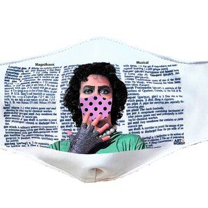 Frank N Furter Rocky Horror Fashionable Face Mask